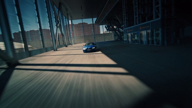 Video Reference: Land vehicle, Car, Vehicle, Automotive lighting, Tire, Automotive tire, Automotive design, Building, Road surface, Mode of transport