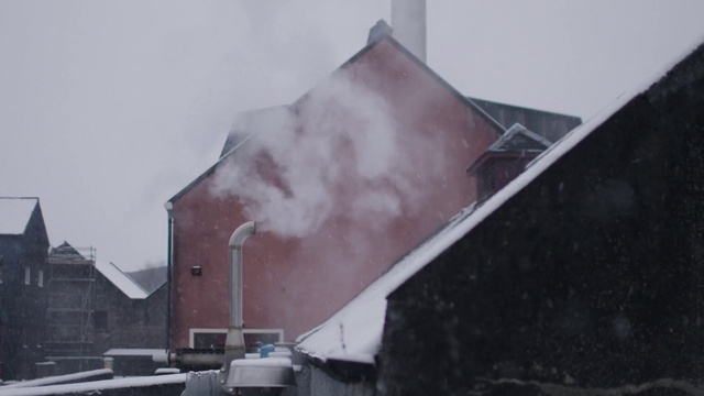 Video Reference: Building, Sky, Window, Cloud, Automotive exterior, Gas, Facade, Roof, Event, Smoke