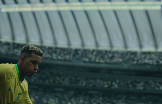 Video Reference: Sports uniform, Soccer, Player, Football player, T-shirt, Team sport, Ball game, Tournament, Stadium, Fan