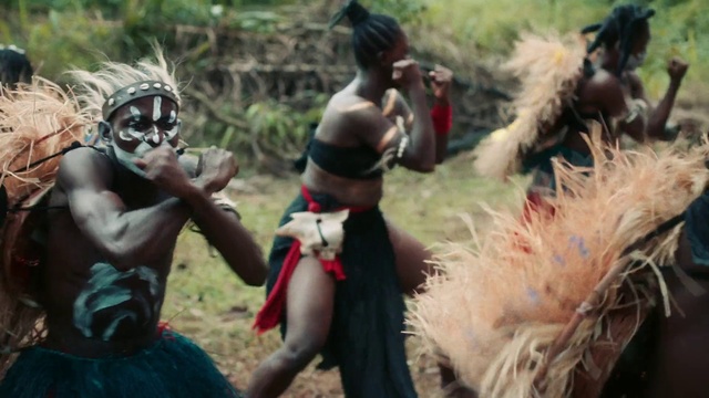 Video Reference: Photograph, Vertebrate, Plant, Mammal, Hat, People, Grass, Tribe, Event, Dance