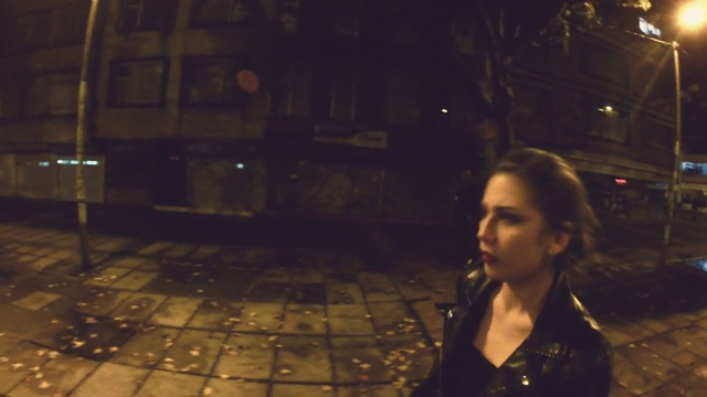 Video Reference: Flash photography, Standing, Road surface, Automotive lighting, Midnight, Tints and shades, City, Darkness, Road, Fun