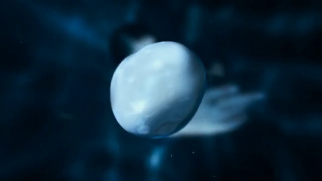 Video Reference: Jellyfish, Marine invertebrates, Bioluminescence, Gas, Astronomical object, Underwater, Marine biology, Electric blue, Sky, Moonlight