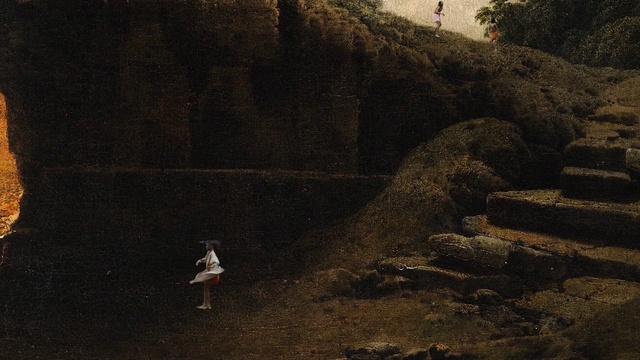 Video Reference: Grass, Wood, Landscape, Bedrock, Tints and shades, People in nature, Slope, Tree, Soil, Monochrome