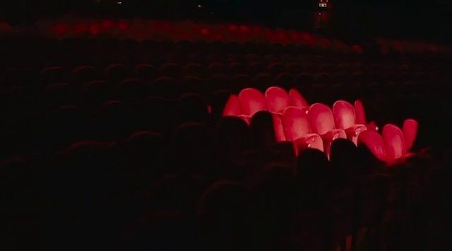 Video Reference: Entertainment, Petal, Font, Tints and shades, Magenta, Event, Pattern, Performing arts, Carmine, Darkness