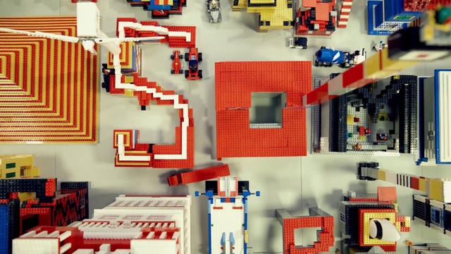Video Reference: Building sets, White, Product, Orange, Interior design, Lego, Red, Line, Urban design, Wood