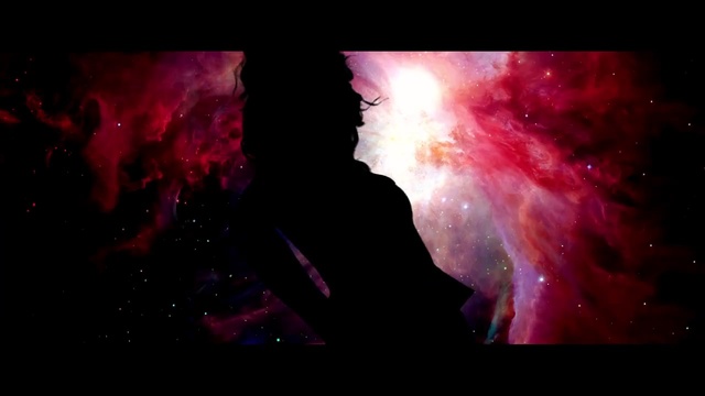 Video Reference: Purple, Flash photography, Sky, Entertainment, Pink, Font, Nebula, Visual effect lighting, Astronomical object, Magenta