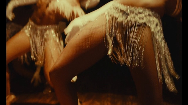 Video Reference: Hair, Shoulder, Human body, Flash photography, Thigh, Waist, Entertainment, Performing arts, Chest, Abdomen