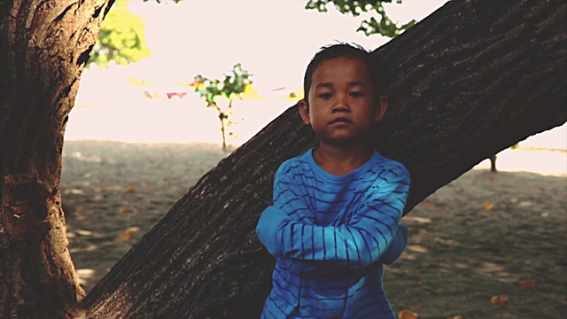 Video Reference: Skin, Hairstyle, People in nature, Leaf, Nature, Sky, Flash photography, Happy, Standing, Sunlight