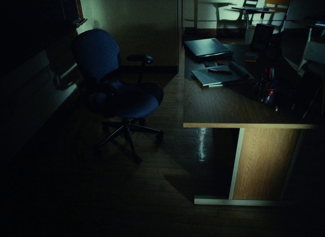 Video Reference: Table, Furniture, Office chair, Chair, Desk, Building, Computer desk, Flooring, Personal computer, Floor