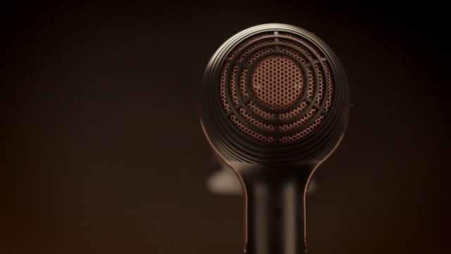 Video Reference: Microphone, Audio equipment, Circle, Font, Macro photography, Metal, Pattern, Still life photography, Microphone stand, Gadget