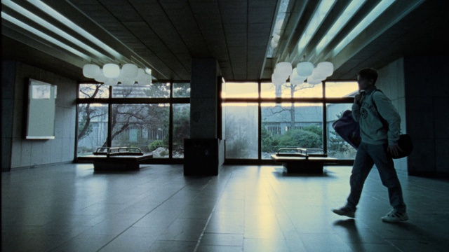 Video Reference: Lighting, Floor, Flooring, Window, Hall, Glass, City, Ceiling, Hardwood, Symmetry