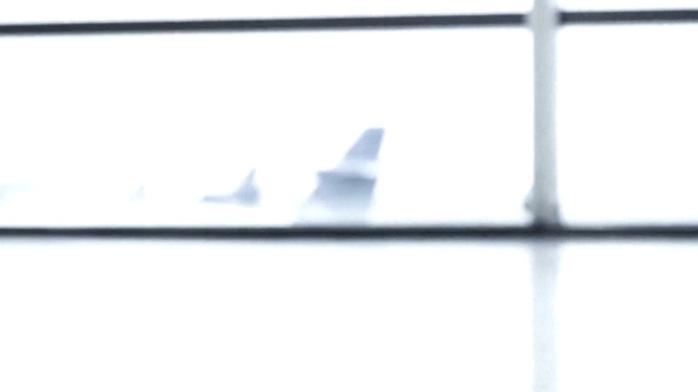 Video Reference: Rectangle, Aircraft, Tints and shades, Parallel, Font, Airplane, Aerospace manufacturer, Wing, Electric blue, Air travel