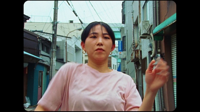 Video Reference: Gesture, Happy, Eyelash, Street fashion, Travel, Magenta, T-shirt, Fun, Street, Portrait photography