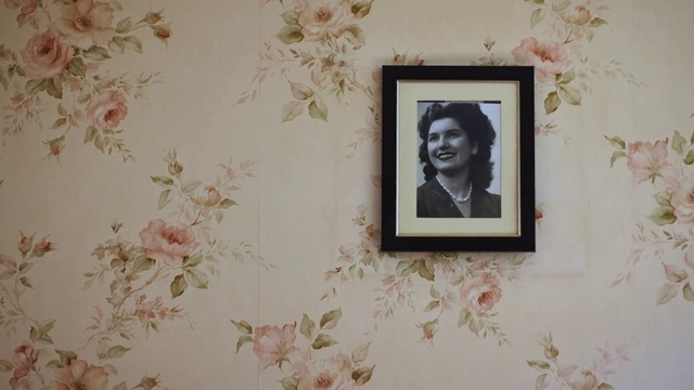 Video Reference: Smile, Picture frame, White, Rectangle, Wall, Wood, Flower, Art, Plant, Tints and shades