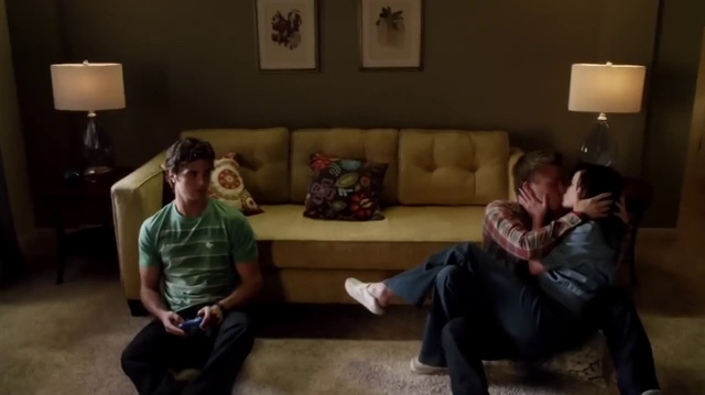 Video Reference: Couch, Furniture, Comfort, Lighting, Living room, Lamp, Interaction, Floor, Sharing, Flooring