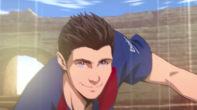 Video Reference: Hair, Hairstyle, Facial expression, Mouth, Cartoon, Gesture, Black hair, Fun, Eyelash, Animated cartoon