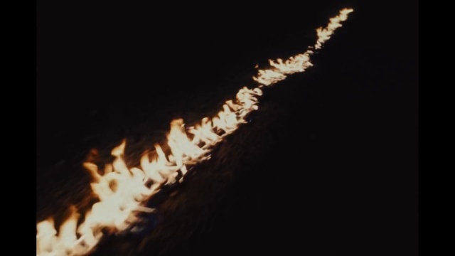 Video Reference: Fire, Flame, Gas, Heat, Event, Midnight, Font, Darkness, Sky, Night