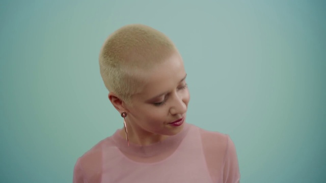 Video Reference: Lip, Eyebrow, Eyelash, Neck, Jaw, Ear, Art, Lipstick, Blond, Fashion accessory