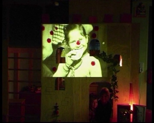 Video Reference: Window, Art, Entertainment, Artist, Tints and shades, Performing arts, Magenta, Event, Building, Painting