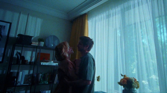 Video Reference: Standing, Curtain, Shelf, Fun, Bookcase, Event, Window treatment, Shelving, Room, T-shirt