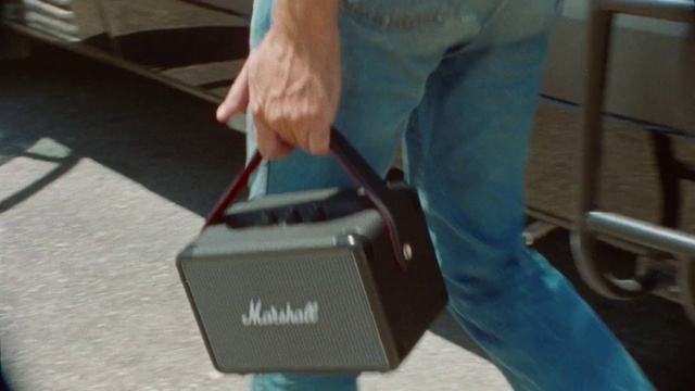 Video Reference: Wood, Asphalt, Bumper, Flooring, Gas, Vehicle door, Street fashion, Denim, Automotive exterior, Electric blue