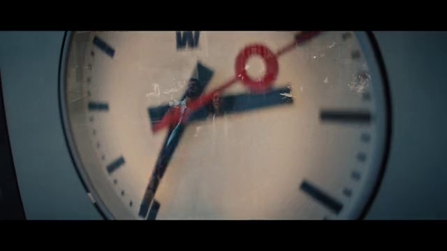 Video Reference: Clock, Font, Watch, Circle, Measuring instrument, Space, Quartz clock, Electric blue, Wood, Darkness
