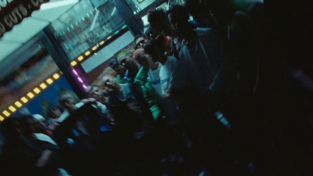 Video Reference: Building, Entertainment, Music, Music venue, Midnight, City, Magenta, Stage, Event, Visual effect lighting