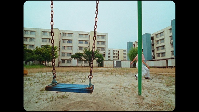 Video Reference: Plant, Sky, Building, Window, Tree, Rectangle, Land lot, Grass, Urban design, Wood