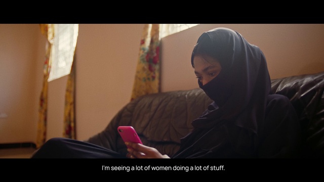 Video Reference: Purple, Mobile phone, Comfort, Flash photography, Gesture, Finger, Communication Device, Portable communications device, Curtain, Tints and shades