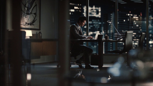 Video Reference: Table, Glass, Desk, Suit, City, Darkness, Musician, Sitting, Event, Chair