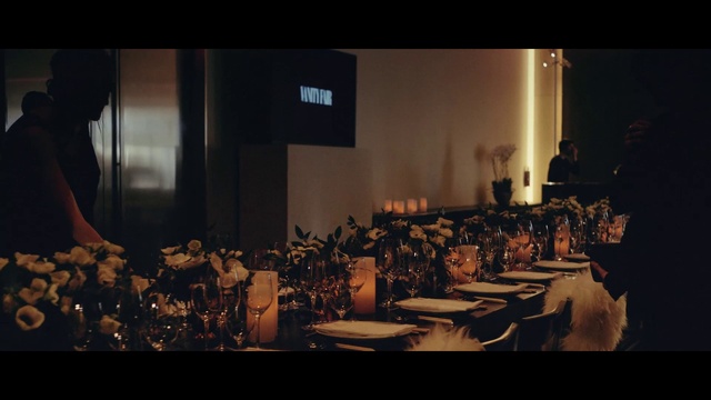 Video Reference: Table, Musical instrument accessory, Chair, Plant, Event, Entertainment, Stemware, Conference hall, Crowd, Audience