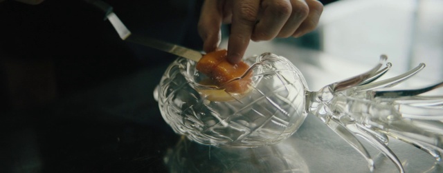 Video Reference: Food, Tableware, Fluid, Ingredient, Finger, Stemware, Barware, Kitchen utensil, Serveware, Drinkware