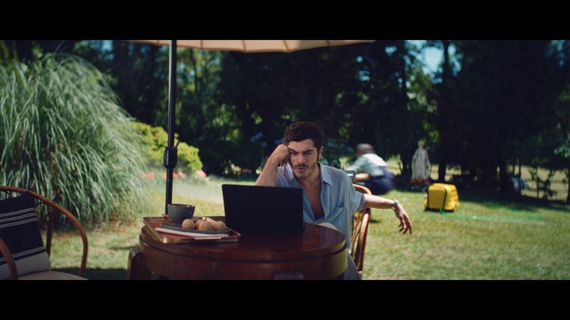 Video Reference: Plant, Laptop, Computer, Flash photography, Table, Tree, Hat, Leisure, Happy, Tints and shades