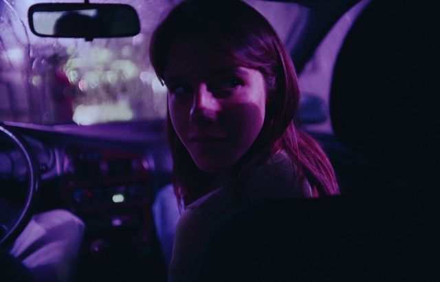 Video Reference: Automotive lighting, Car, Vehicle, Purple, Flash photography, Automotive mirror, Automotive design, Steering wheel, Entertainment, Motor vehicle