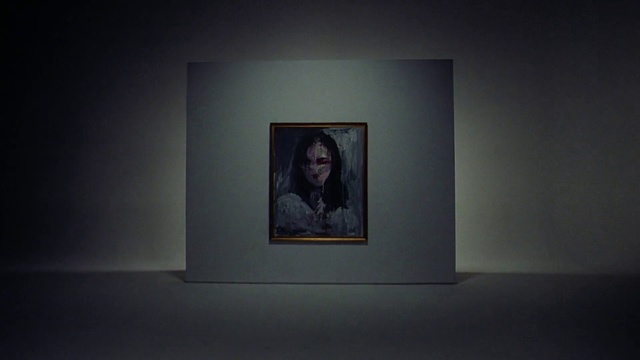 Video Reference: Picture frame, Grey, Art, Rectangle, Wood, Painting, Event, Font, Visual arts, Room