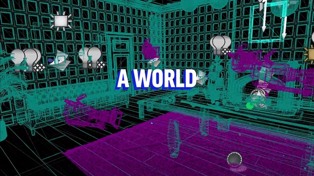 Video Reference: Purple, Architecture, Art, Violet, Font, Line, Magenta, Urban design, Visual effect lighting, Space