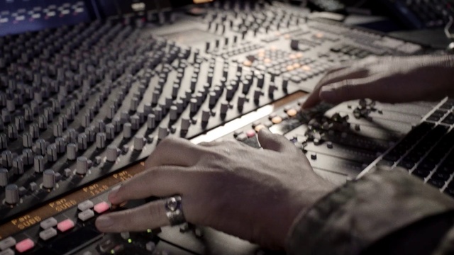 Video Reference: Musical instrument accessory, Audio equipment, Electronic instrument, Mixing engineer, Font, Entertainment, Engineering, Electronic device, Mixing console, Sound engineer