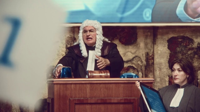 Video Reference: Microphone, Blue, Spokesperson, Jacket, Podium, Event, Speech, Happy, Public speaking, Conversation