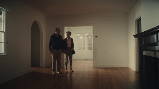 Video Reference: Trousers, Grey, Art, Flooring, Flash photography, Wood, Picture frame, Event, Sky, Exhibition