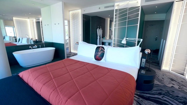 Video Reference: Property, Product, Building, Comfort, Azure, Interior design, Architecture, Flooring, Floor, Wall