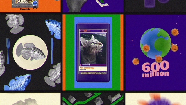 Video Reference: Product, Organism, Font, Technology, Art, Electric blue, Poster, Design, Graphics, Event