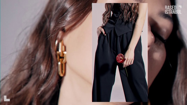 Video Reference: Joint, Outerwear, Neck, Sleeve, Eyelash, Waist, Lipstick, One-piece garment, Dress, Finger