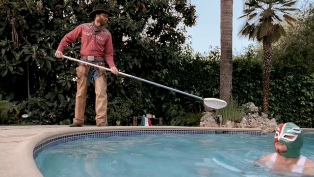 Video Reference: Water, Swimming pool, Outdoor recreation, Tree, Leisure, Recreation, Plant, Palm tree, Fun, Composite material