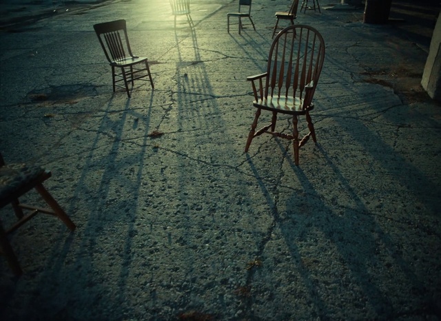 Video Reference: Cloud, Water, Atmosphere, Furniture, Chair, Road surface, Sky, Wood, Branch, Asphalt