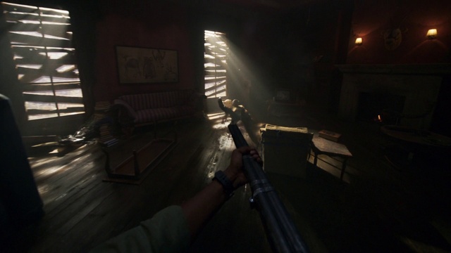 Video Reference: Flash photography, Shooter game, Midnight, Space, Darkness, Event, Room, Wood, Shadow, Pc game