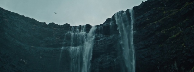 Video Reference: Water, Sky, Mountain, Natural landscape, Waterfall, Watercourse, Chute, Formation, Landscape, Water feature