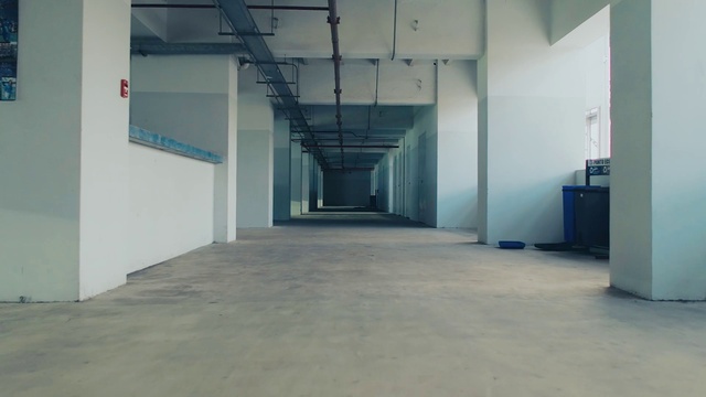 Video Reference: Floor, Flooring, Building, Fixture, Hall, Wood, Glass, Concrete, Ceiling, Space