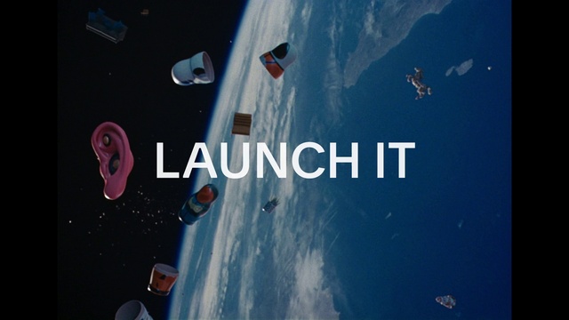 Video Reference: Atmosphere, World, Sky, Gesture, Font, Electric blue, Space, Air travel, Design, Wing