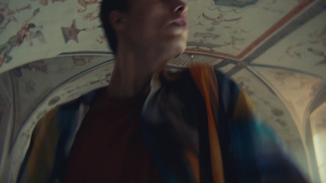 Video Reference: Forehead, Chin, Eyebrow, Shoulder, Mouth, Neck, Human body, Jaw, Sleeve, Temple