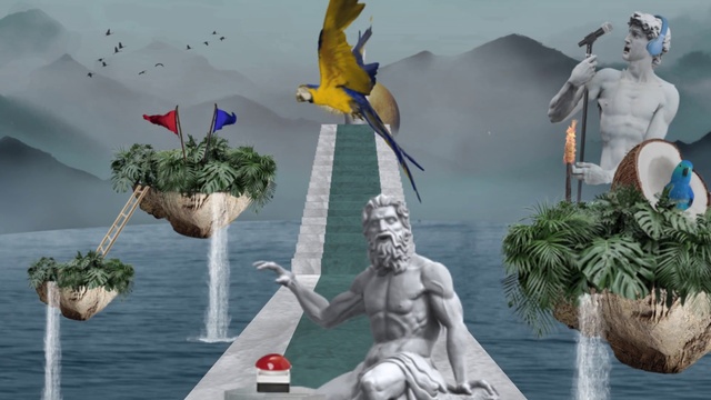 Video Reference: Daytime, Water, World, Nature, Sculpture, Plant, Art, Leisure, Landmark, Statue